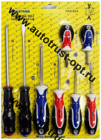 Partner  Набор отверток 8пр PH3x100,PH1x75,PH2x38,PH2x150мм, SL6x38,SL5x75,SL6x100,SL5,5x150мм 