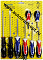 Partner  Набор отверток 8пр PH3x100,PH1x75,PH2x38,PH2x150мм, SL6x38,SL5x75,SL6x100,SL5,5x150мм 