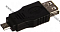 PERFEO Переходник USB 2.0 A  розетка - Micro USB вилка ( A7015 )