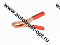 Зажим 8-0041 Red (крокодил №3)