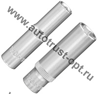 THORVIK Головка торцевая глубокая 1/2" DR, 22 мм (ДТ 622222)
