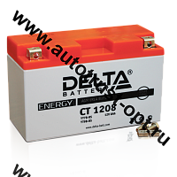 АКБ Мото "Delta" СТ 1208 (12V 8а/ч, 150х66х94 мм) 