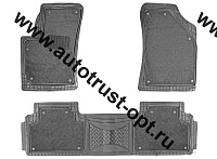 АКЦИЯ! Коврик "PSV" TRANSFORMER-II TS2216P (3ч) с отстег. ворсом 80х53, 48х147 (серый)