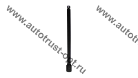 Rock Force Удлинитель плавающий ударный 1/4" 150мм  RF-8042150WMPB