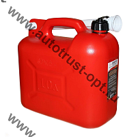 LION Канистра ГСМ 10 л (пласт.) красная