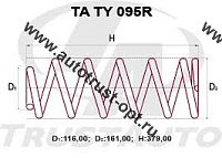 Пружина ТrustАuto TATY095R (48231-6B050) 