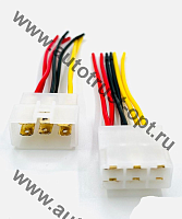 Колодка с проводом 6 контактная (с фиксатором) Type 2