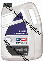 Luxe Антифриз --40°C G12++ (фиолетовый, белая канистра)  5кг