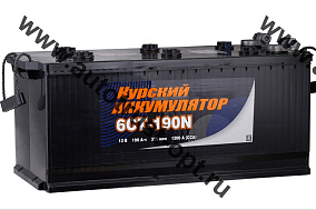 АКБ Курский 6CT-190N (залитый/под болт) 523х238х230