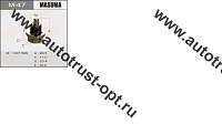 M-47 Болт маслосливной С МАГНИТОМ 14.5*1.5  (Isuzu 4JB1-T, UBS6)