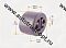 MP-456 Masuma Крепление глушителя (17565-16270)