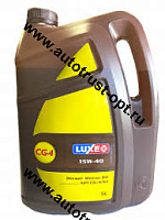 LUXE Масло дизельное DIESEL 15W40 CG-4/SJ (мин)   5л