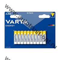 Батарейка VARTA LR03/10BL ENERGY 4103  1 шт (на блист. 10 шт)