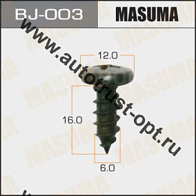 MASUMA Саморез 6х16мм (набор 10шт) BJ-003