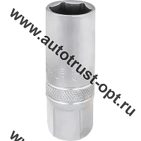 Rock Force  Головка свечная 6-ти гран. 16 мм 3/8"  LIGHT-807316