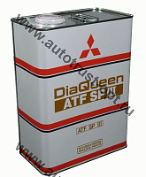 Масло трансмиссионное Mitsubishi DiaQueen ATF SP-III 4л