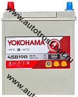 АКБ YOKOHAMA   45B19R  38 а/ч  ССА 380 (196*128*223)
