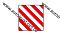 Знак "Крупногабаритный груз" на металле (двухсторонний)