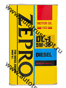 Масло моторное ZEPRO DIESEL DL-1  5W30  1л полусинтетическое