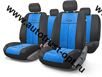 Чехлы AUTOPROFI "TT" TT-902V BK/BL чёрный/синий