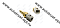 DEKO Датчик температуры TOY ,MAZ,SUZ,MMS DSE1262 1MZ,3MZ,4G64,4G93,G16B,ZJ