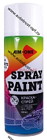 AIM-ONE Краска-спрей лак глянцевый 450мл. (аэрозоль) SP-GL190