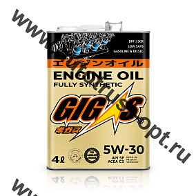 Масло моторное GIGAS 5w30 ACEA C3 4л. (синтетическое)