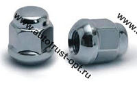 Гайка М 12*1,50*30 конус, хром, ключ 19мм (N008/13019*30)