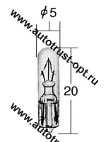 Абц 24V 1,2W T5 "Koito" (1682)