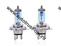 Лампа высокотемпературная Koito Whitebeam H4 12V 60/55W (100/90W) 3700K,  (P0746W)  комплект 2 шт