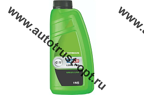 Luxe Антифриз G11 GREEN LINE концентрат (зеленый)  1кг