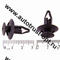 Клипса SKYWAY  S05601057 для кузова и внеш.обвеса со штырем резьбовая 8,6х18,9х22,1мм