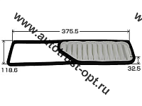 BRONCO Фильтр воздушный BRA-05169 (A-752)