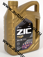 Масло моторное ZIC TOP 5W30  4 л  API SL  ACEA A3 / B3 (синтетическое)