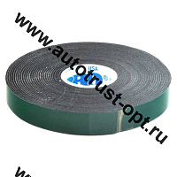 ABRO MASTERS Лента  двухсторон.на вспененной EVA основе черная 12мм х  5м