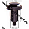 Клипса SKYWAY  S05601060 для кузова и внеш. обвеса со штырем нажимная 9,6х17,6х27,0мм для Honda 060