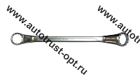 PATRON Ключ накидной отогнутый на 45 грд.50 х 55 мм  P-7585055