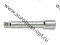 HOGERT Удлинитель 1/2 125мм  CrV HT1A724