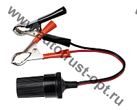 БелАК  Переходник с клемм АКБ на гнездо прикуривателя 
