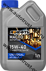 Масло моторное ЯРНЕФТЬ М-6з 15W40 API SG/CD (универсальное мин.) 1л