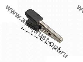 Зажим 8-0029 Black  (крокодил)