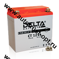 АКБ Мото "Delta" СТ 1214 (12V 14а/ч, 150х87х148 мм)