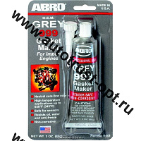 Abro Gasket Maker Герметик прокладок серый  85г (OEM 999)