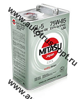 Масло трансмиссионное MITASU LX GEAR OIL GL-5 75W85 LSD трансмиссионное масло (синт) 4л.MJ-415/4
