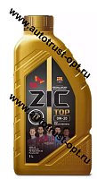 Масло моторное ZIC TOP 0w20  1л, синтетическое, API SN+, ACEA С5, универсальное