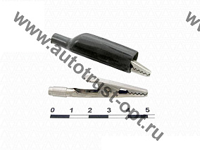 Зажим 8-0031 Black (крокодил)
