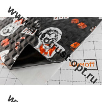 ШУМОФФ  Black Jack ( 0,27 * 0,37 ) Материал вибродемпфирующий самоклеящийся 