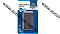 VertexTools Губка алмазная гальваническая шлифовальная 90 х 55мм P400