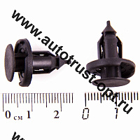 Клипса SKYWAY S05601024 для кузова и внеш. обвеса со штырем нажимная 8,1х18,1х19,4мм для Infiniti, L