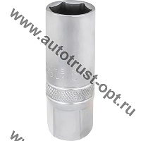 Rock Force  Головка свечная 6-ти гран. 16 мм 3/8"  LIGHT-807316